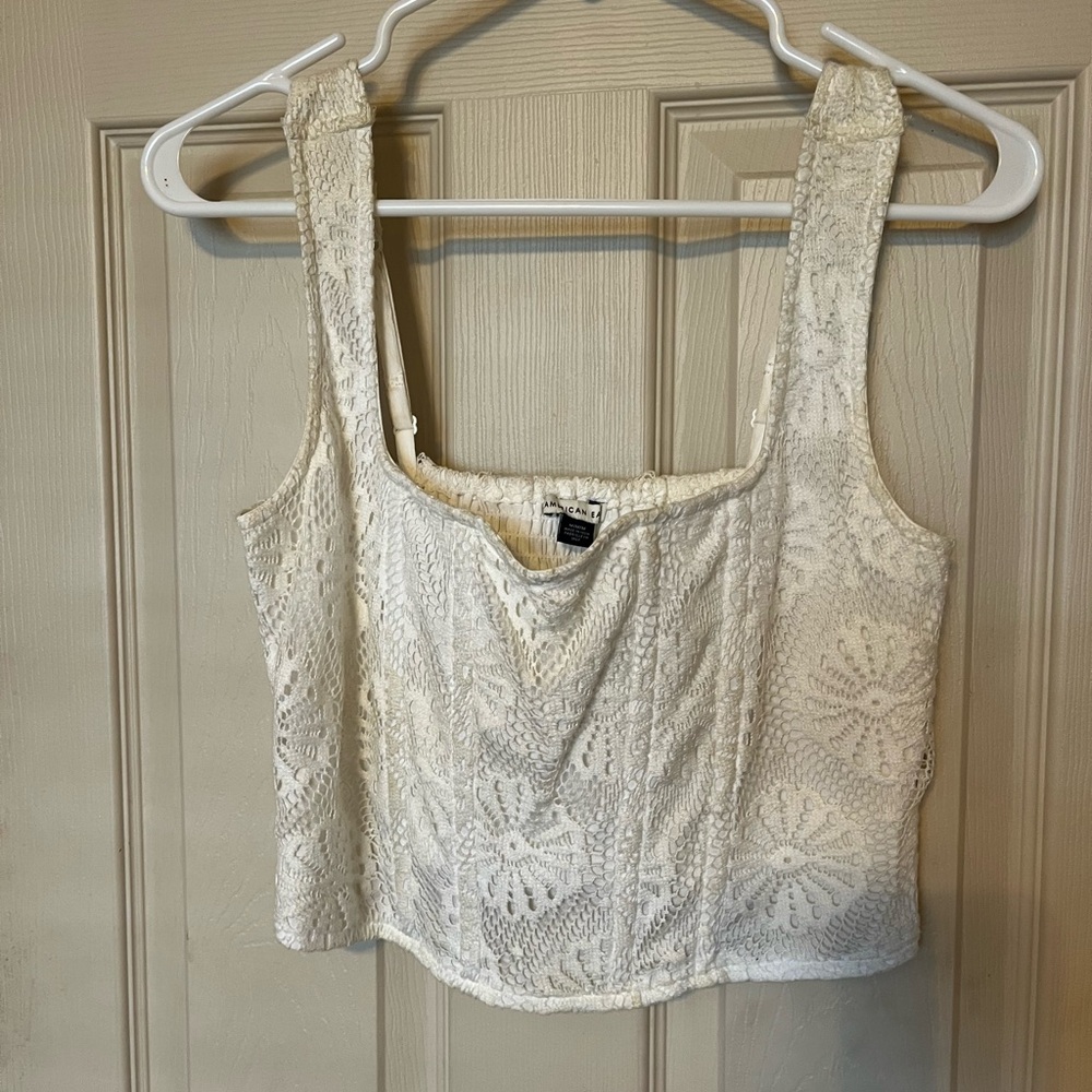 White Lace Women’s Top (corset)